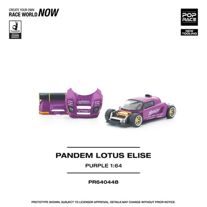 [PRE-ORDER] Pop Race Pandem Lotus Elise - Purple