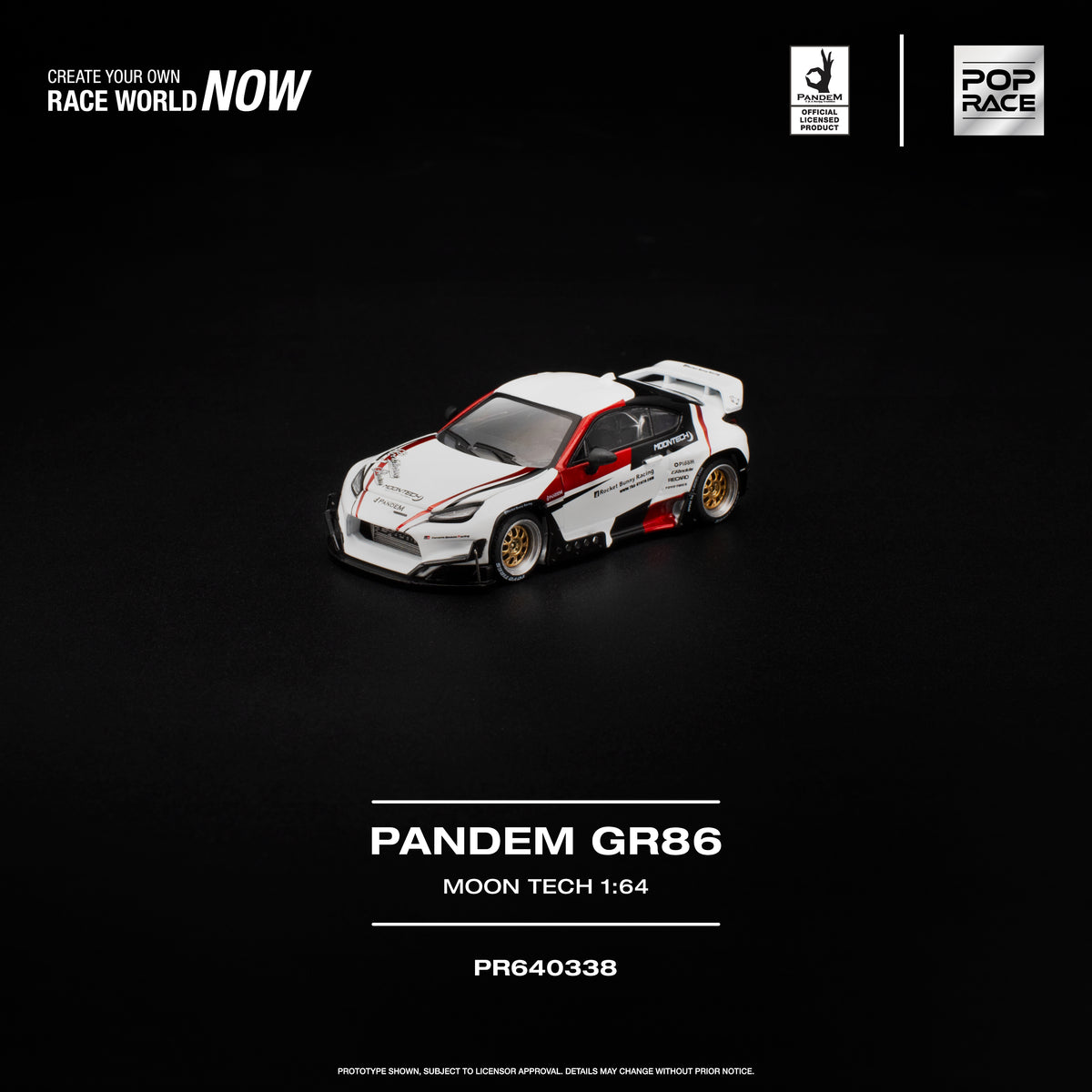 [PRE-ORDER] Pop Race Pandem GR 86 - Moontech