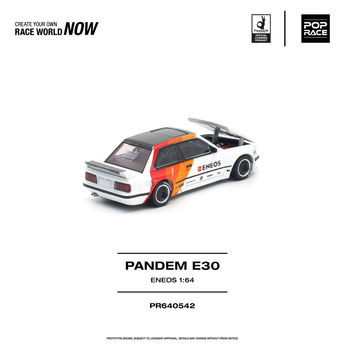 [PRE-ORDER] Pop Race Pandem E30 - Eneos