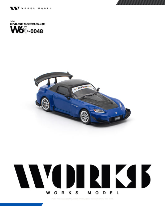 [PRE-ORDER] Works Model Amuse S2000 - Blue