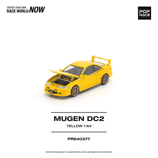 [PRE-ORDER] Pop Race Mugen DC2 - Yellow