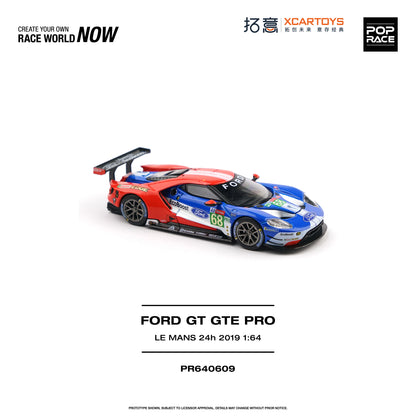 [PRE-ORDER] Pop Race Ford GT GTE Pro LE Mans 24H 2019