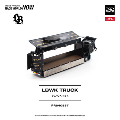 [PRE-ORDER] Pop Race LBWK Truck - Black