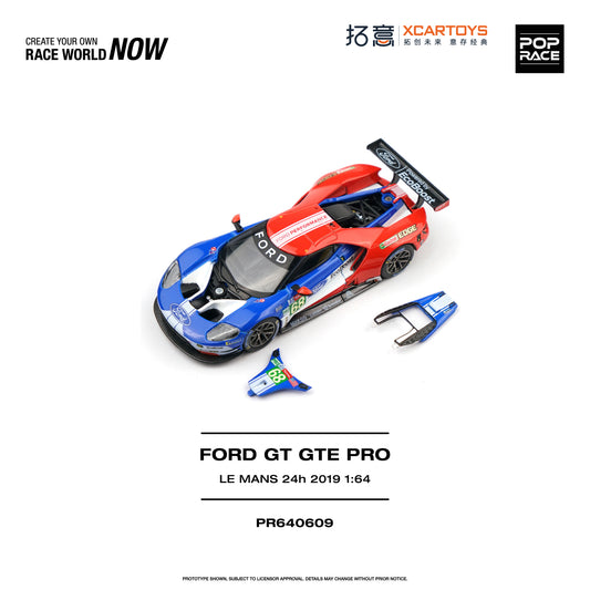 [PRE-ORDER] Pop Race Ford GT GTE Pro LE Mans 24H 2019