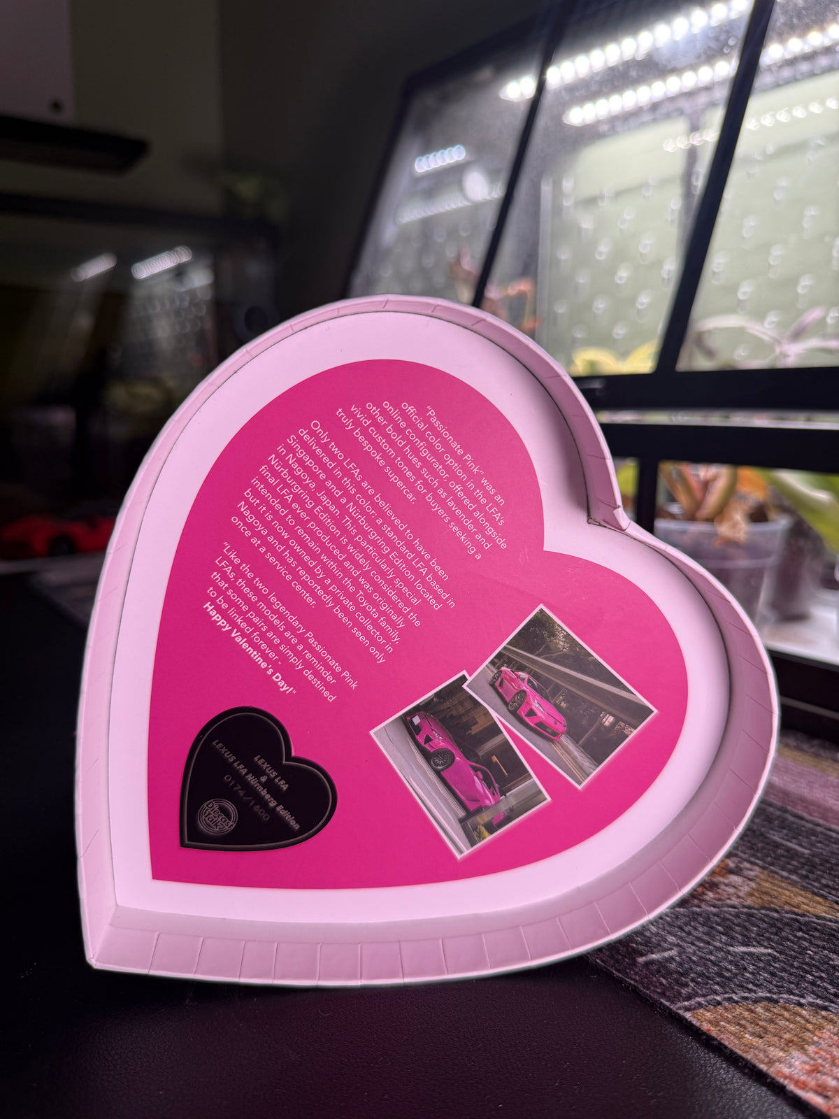 G.C.D. x DiecastTalk Lexus LFA Valentine's Special Set 2 Pack