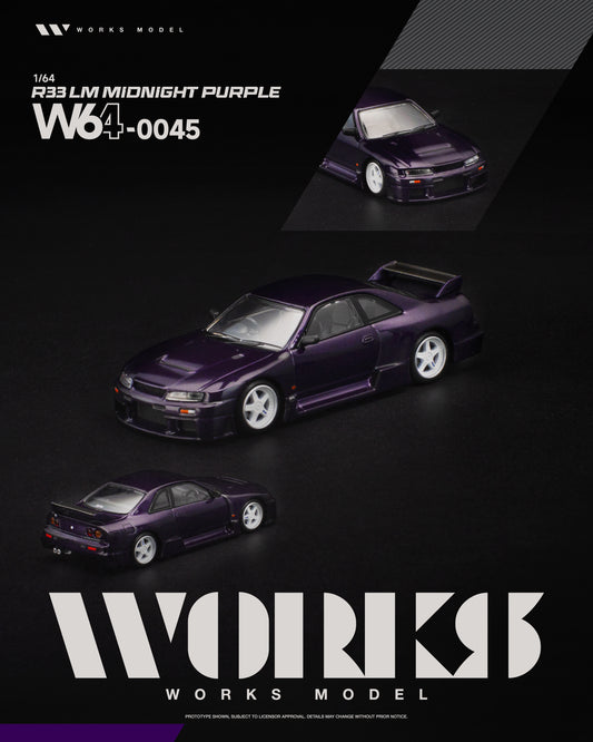 [PRE-ORDER] Works Model R33 LM - Midnight Purple