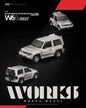 [PRE-ORDER] Works Model Mitsubishi Pajero Evolution - Silver