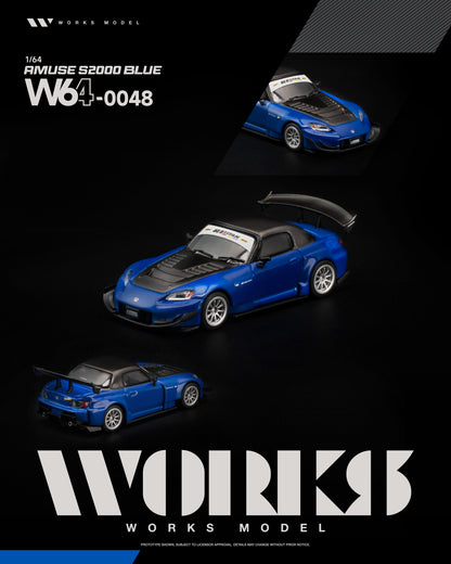 [PRE-ORDER] Works Model Amuse S2000 - Blue