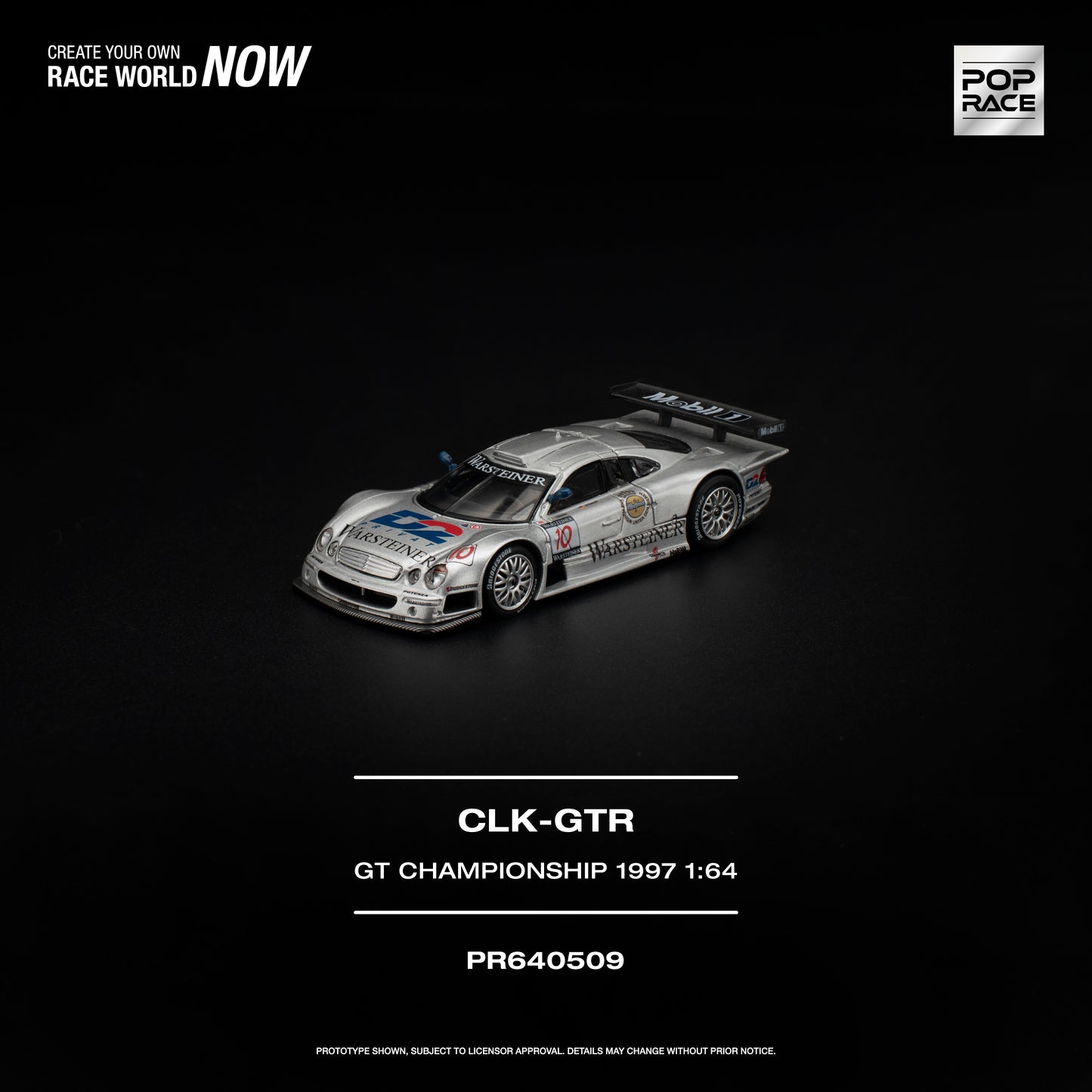 [PRE-ORDER] Pop Race Mercedes-Benz AMG CLK GTR - FIA Championship 1997