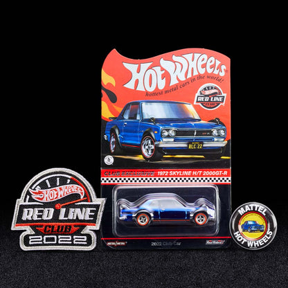 Hot Wheels Collectors 2022 RLC Membership Blue ’72 Nissan Skyline H/T 2000 GT-R