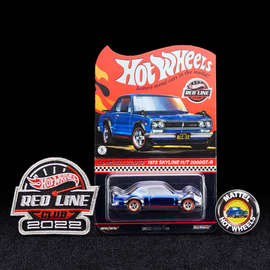 Hot Wheels Collectors 2022 RLC Membership Blue ’72 Nissan Skyline H/T 2000 GT-R