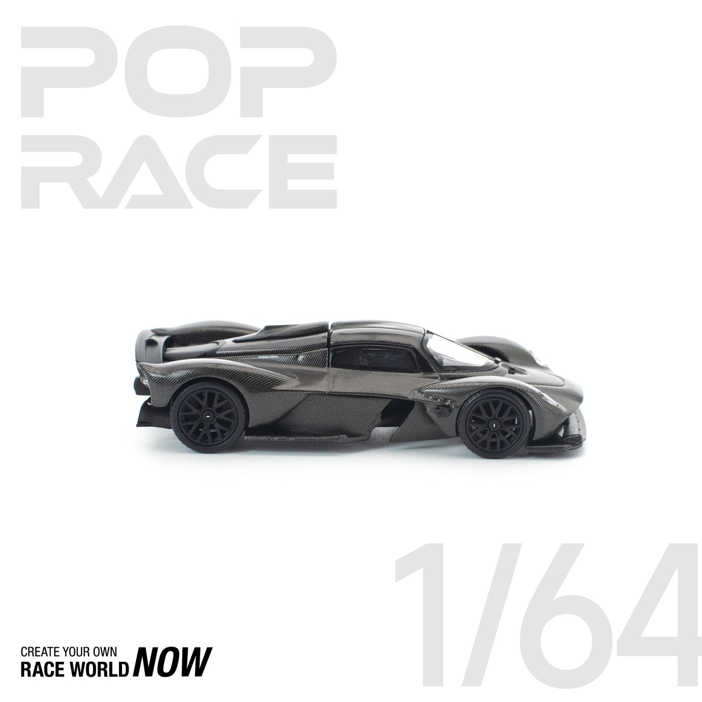 [PRE-ORDER] Pop Race Aston Martin Valkyrie - Carbon Edition
