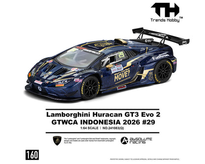 [PRE-ORDER] Trends Hobby Lamborghini Huracan GT3 EVO2 #29 GTWCA Indonesia 2026