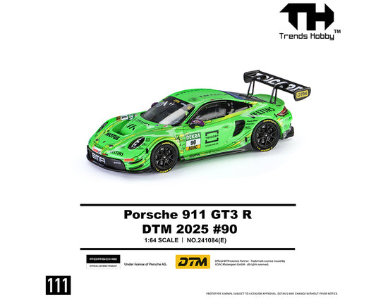 [PRE-ORDER] Trends Hobby Porsche 911 GT3 R – DTM #90 2025