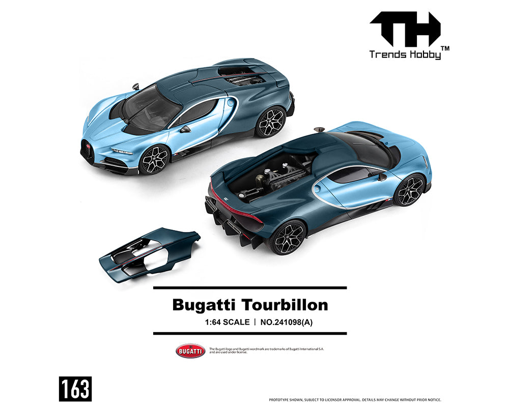[PRE-ORDER] Trends Hobby Bugatti Tourbillon – Blue Atlantic
