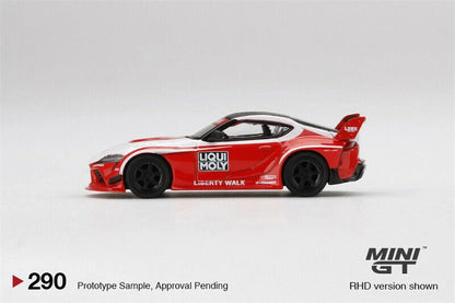 Mini GT #290 LB WORKS Toyota GR Supra - Liqui Moly