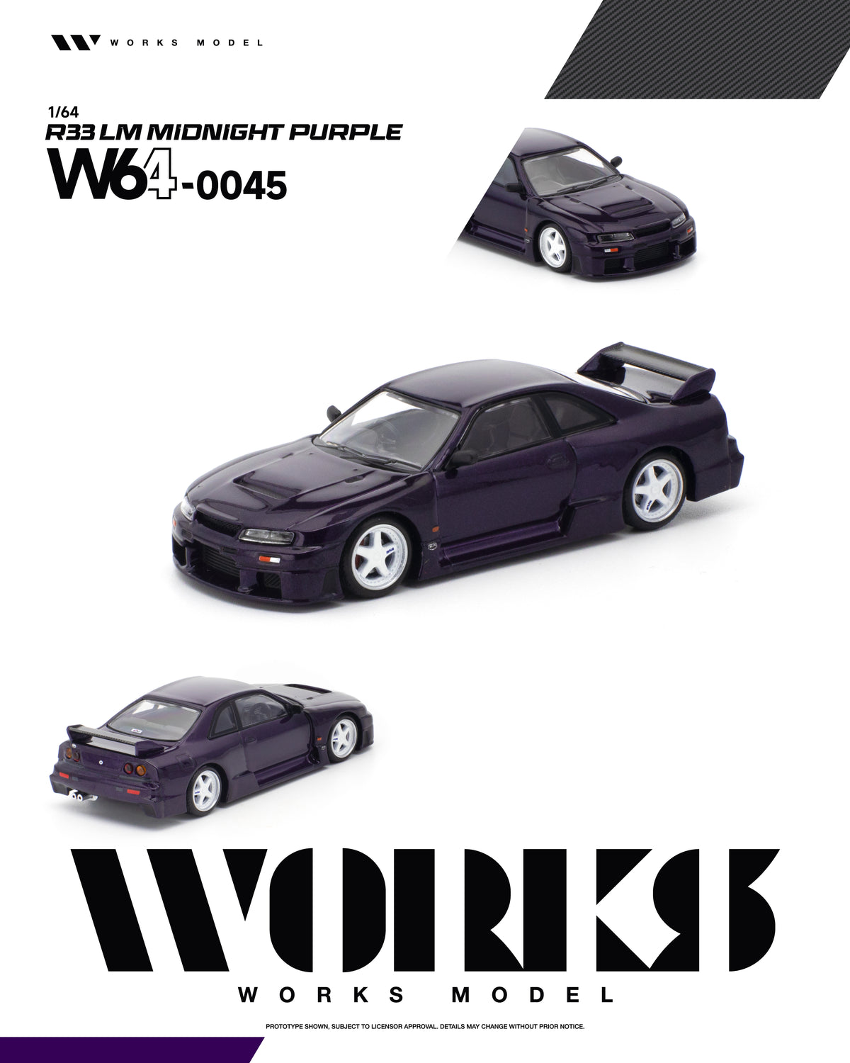 [PRE-ORDER] Works Model R33 LM - Midnight Purple
