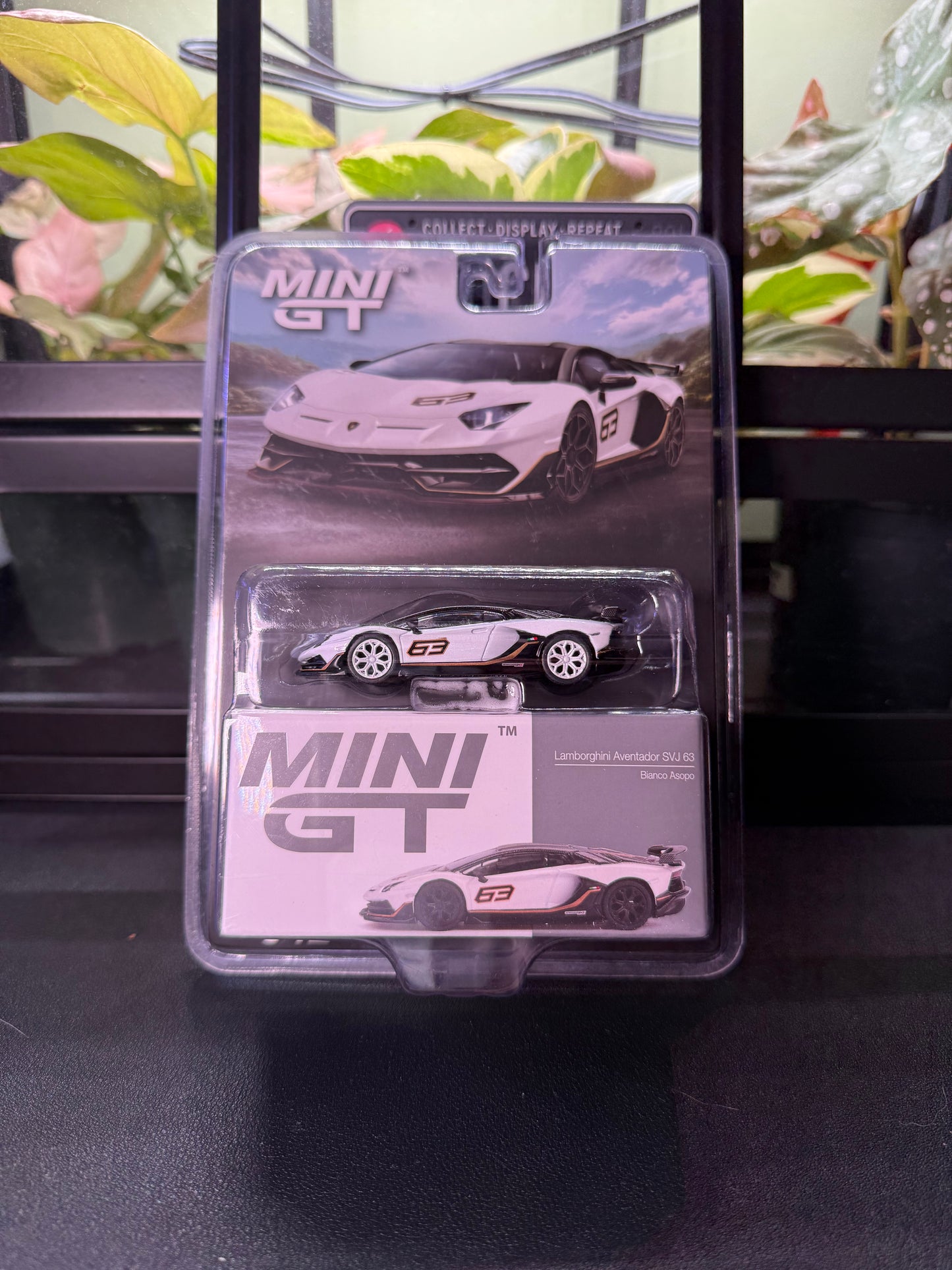 [CHASE] Mini GT #842 Lamborghini Aventador SVJ 63 - Bianco Asopo