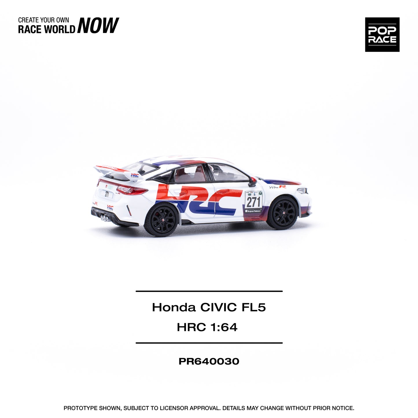 Pop Race Honda Civic FL-5 Type-R TCR HRC