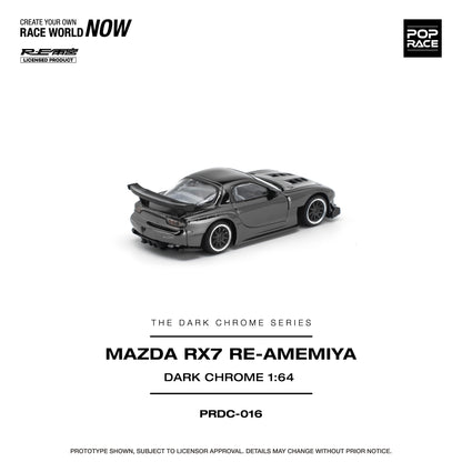 [PRE-ORDER] Pop Race Mazda RX-7 RE-AMEMIYA - Dark Chrome