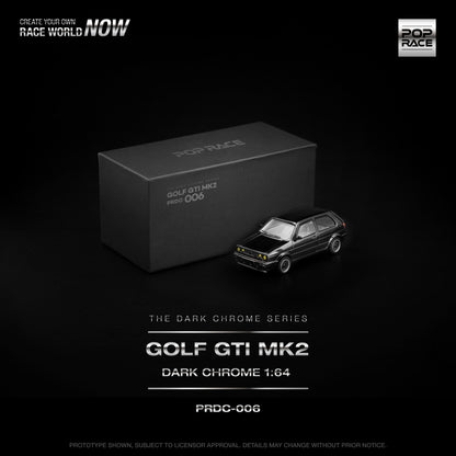 [PRE-ORDER] Pop Race Golf GTI MK2 - Dark Chrome