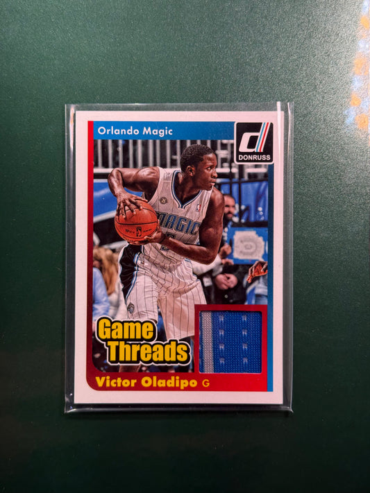 2014 Panini Donruss Victor Oladipo Game Threads Patch #10