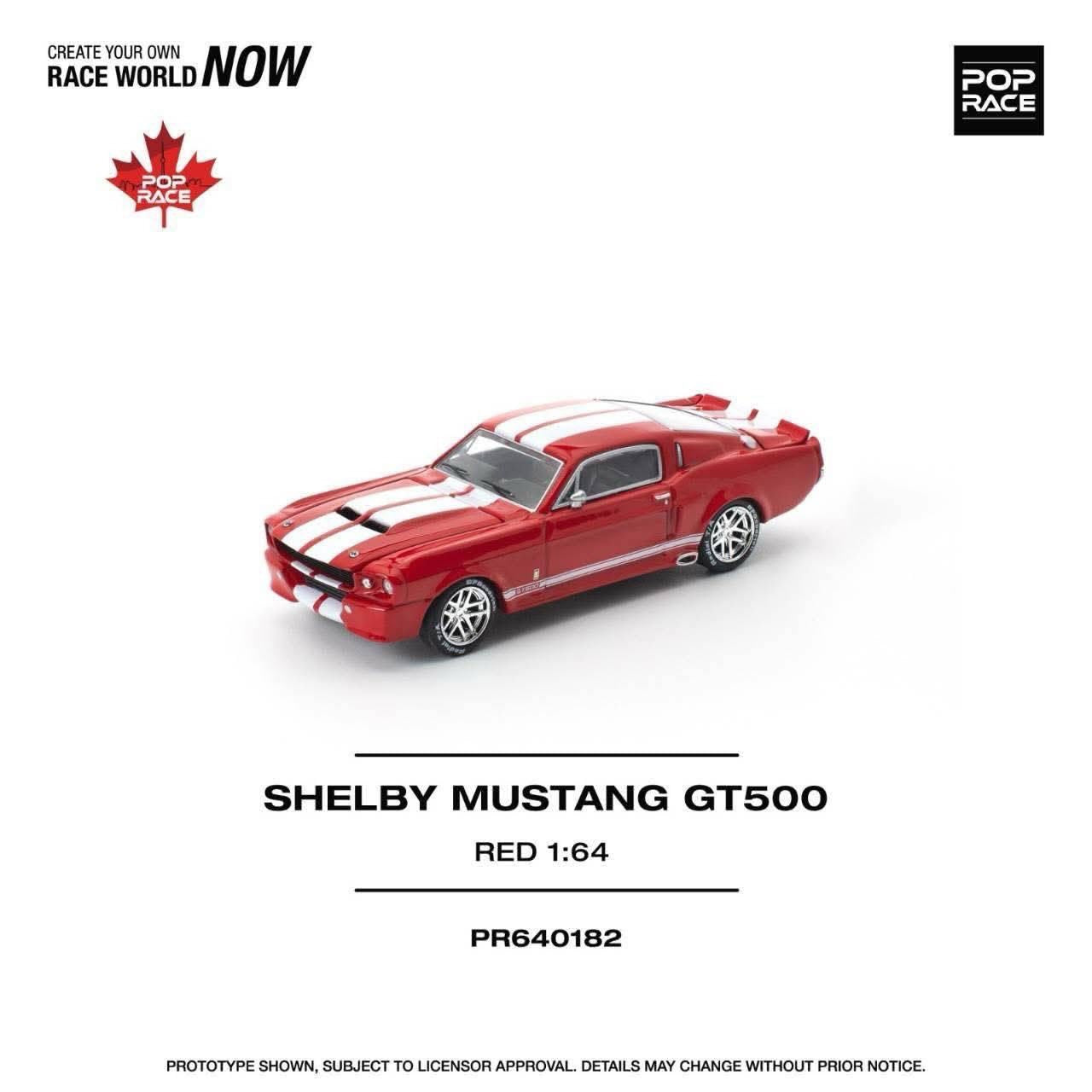 [Canada Exclusive] Pop Race Shelby Mustang GT500