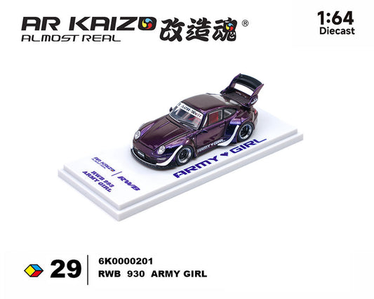 [PRE-ORDER] Almost Real KAIZO RWB 993 Army Girl Special Edition – Candy Purple