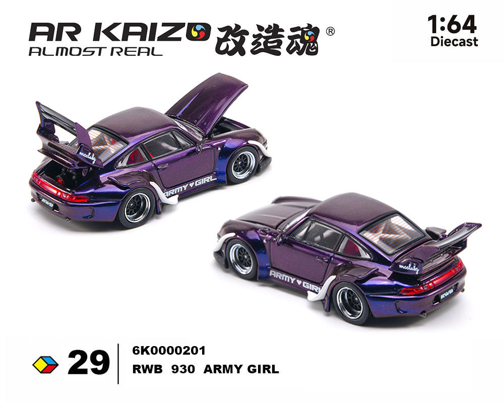 [PRE-ORDER] Almost Real KAIZO RWB 993 Army Girl Special Edition – Candy Purple