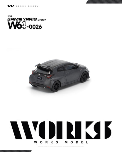 [PRE-ORDER] Works Model Toyota GRMN Yaris - Gray