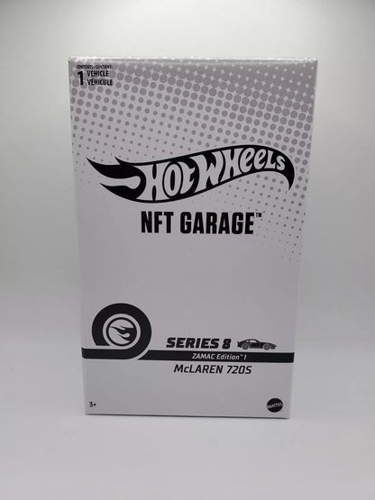 Hot Wheels NFT Garage Series 8 ZAMAC Edition McLaren 720s