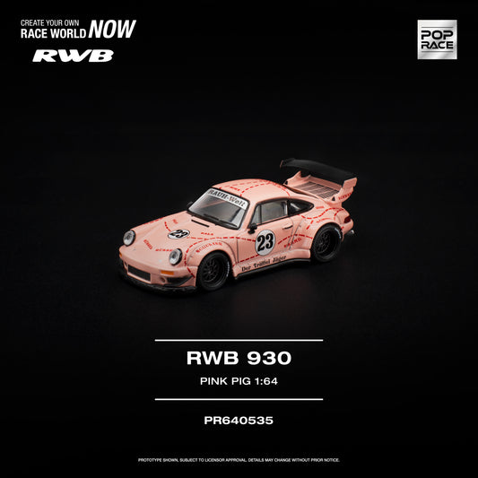 [PRE-ORDER] Pop Race RWB 930 “Pink Pig”