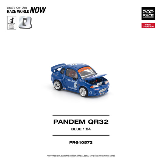 [PRE-ORDER] Pop Race Pandem QR32 - Blue