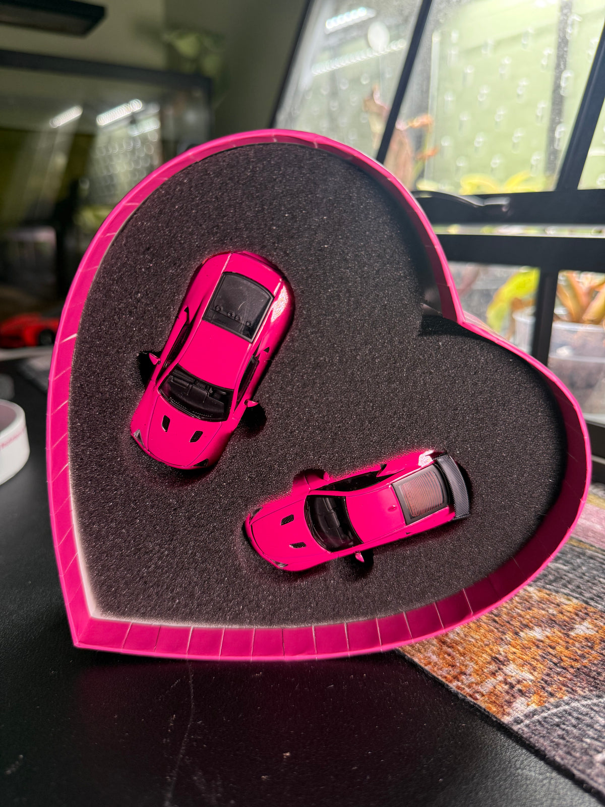 G.C.D. x DiecastTalk Lexus LFA Valentine's Special Set 2 Pack