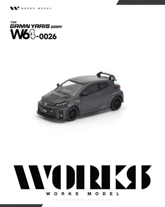 [PRE-ORDER] Works Model Toyota GRMN Yaris - Gray