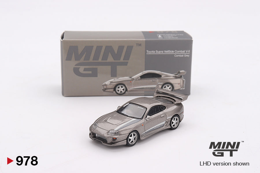 [PRE-ORDER] Mini GT 1:64 Toyota Supra VeilSide Combat V-II – Combat Grey