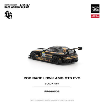 [PRE-ORDER] Pop Race LBWK AMG GT3 EVO - Black