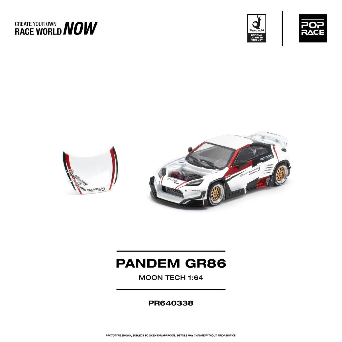 [PRE-ORDER] Pop Race Pandem GR 86 - Moontech