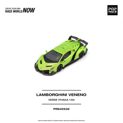[PRE-ORDER] Pop Race Lamborghini Veneno - Verde Ithaca