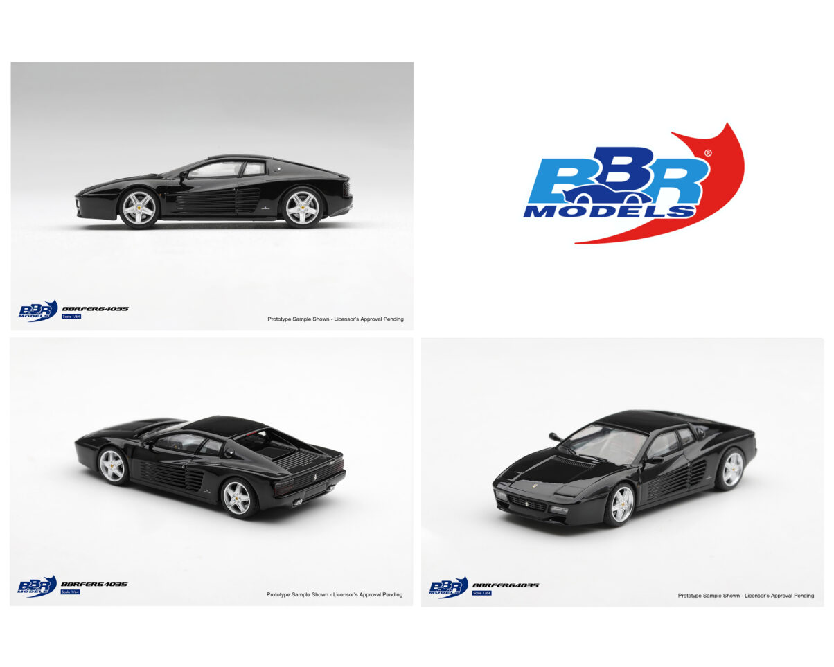 [PRE-ORDER] BBR Ferrari 512 TR – Nero Black