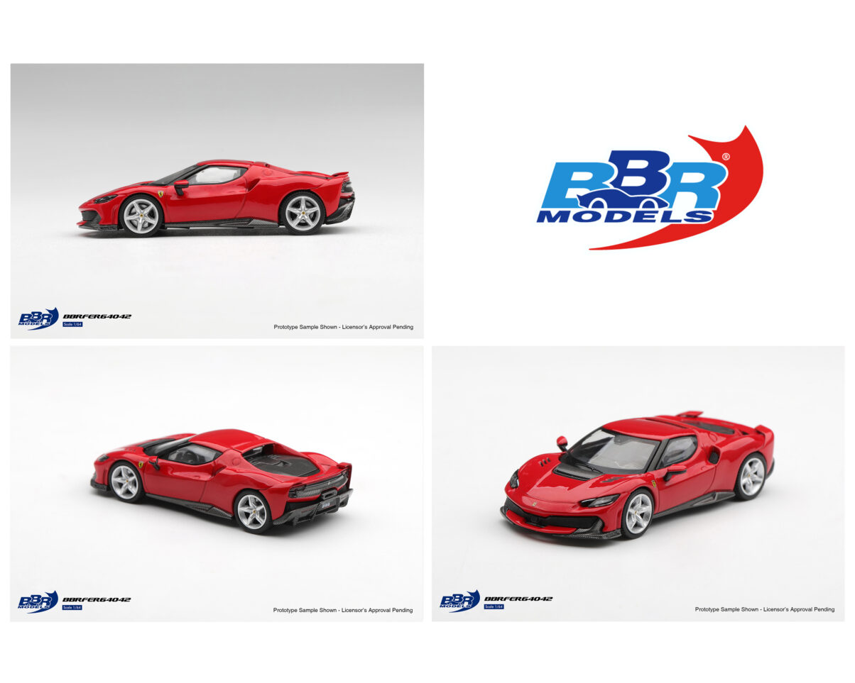 [PRE-ORDER] BBR Ferrari 296 Speciale – Rosso Corsa Red
