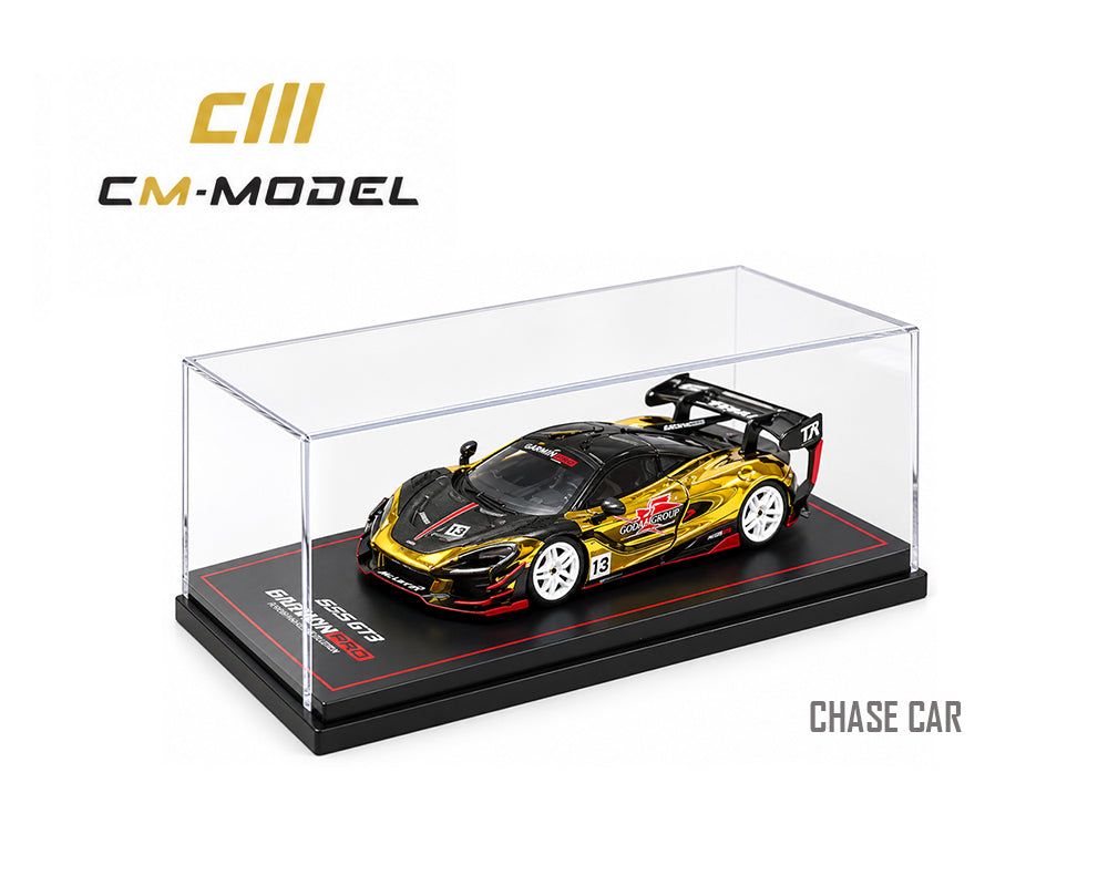 [PRE-ORDER] CM Model DarwinPro McLaren 720SE GTR- Matte Black Carbon