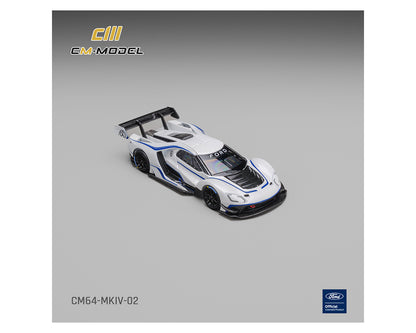 [PRE-ORDER] CM Model Ford GT Mk IV – Frozen White & Sonic Blue Pearl J-1