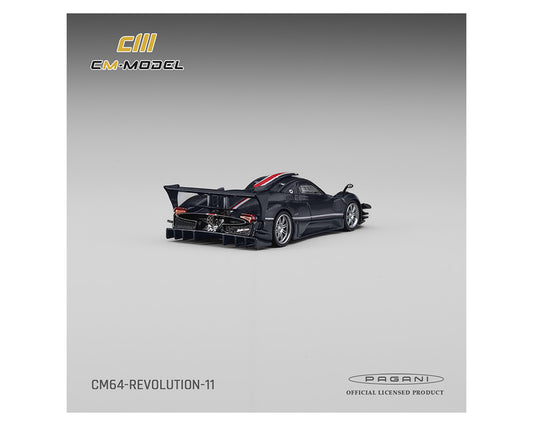 [PRE-ORDER] CM Model Pagani Zonda Revolucion – Navy Carbon Fiber
