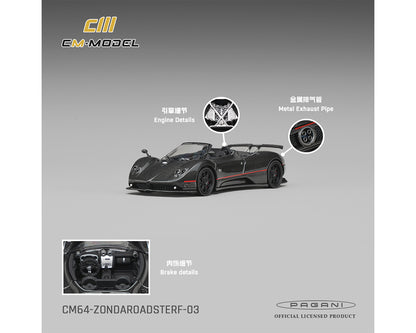 [PRE-ORDER] CM Model Pagani ZondaF Roadster – Montecarlo Gray