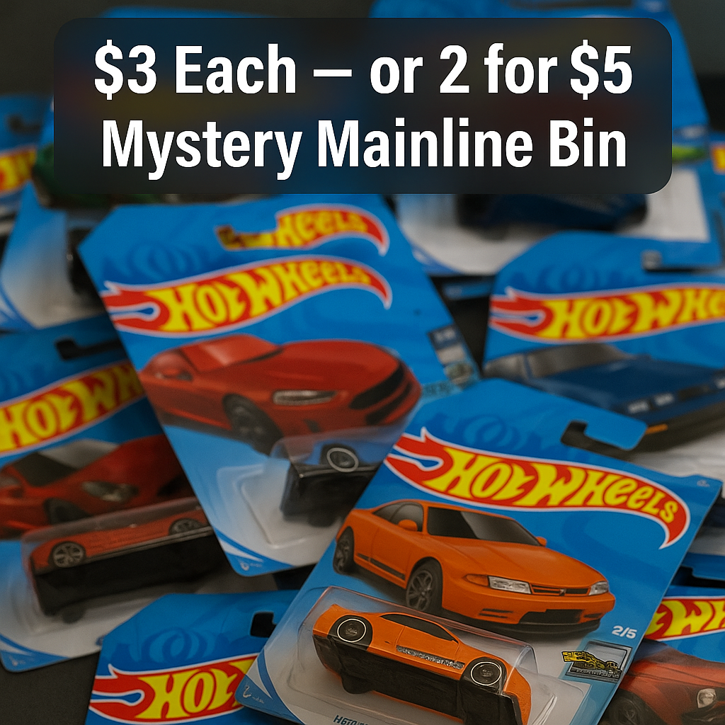 $3 Mainline Bin (or 2 for $5!)