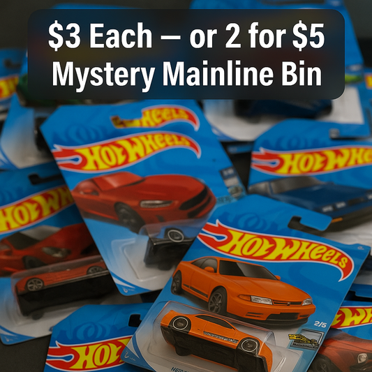 $3 Mainline Bin (or 2 for $5!)