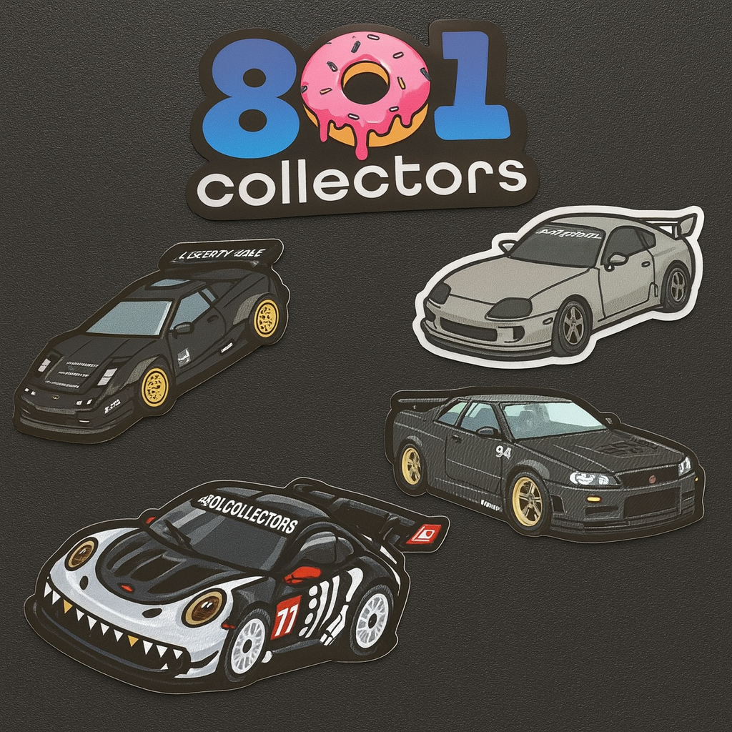 Custom Printed Car Stickers – 801 Collectors
