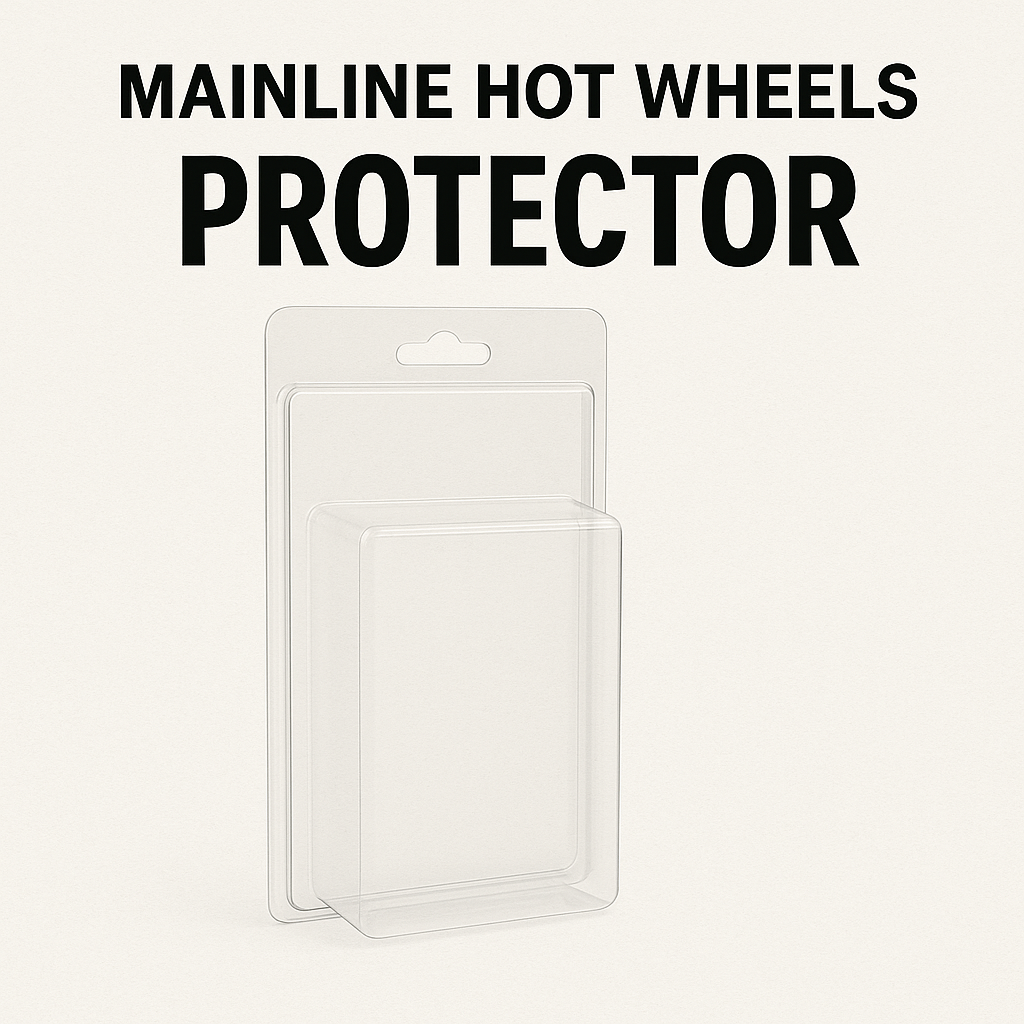 Mainline Hot Wheels Protector Pack (Fits Standard Blister Cards)