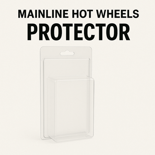 Mainline Hot Wheels Protector Pack (Fits Standard Blister Cards)